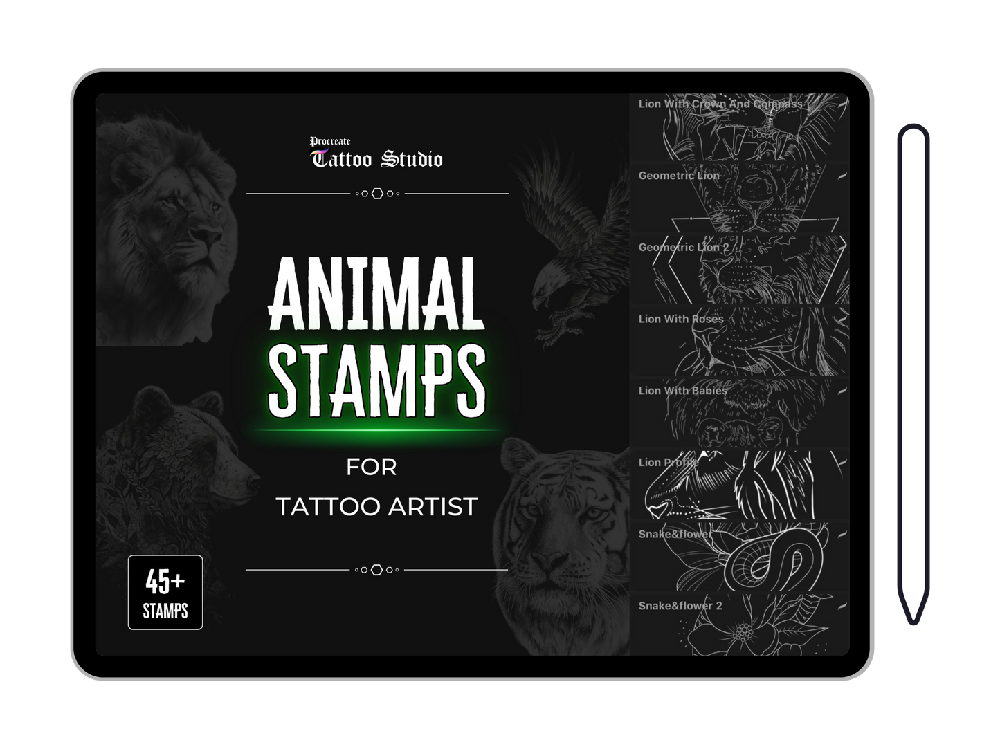 45x ANIMAL STAMPS