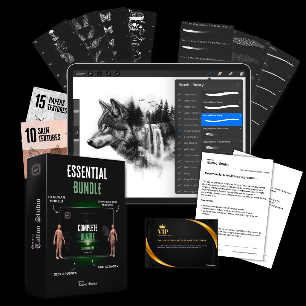 The Master Bundle for Tattoo Artist