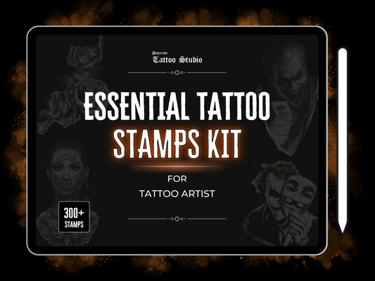 ESSENTIAL TATTOO STAMPS KIT